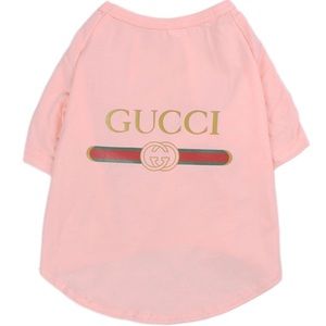 Gucci dog shirt